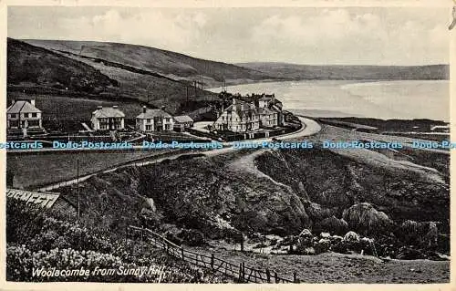 R368160 Woolacombe From Sunny Hill The R A P 1934