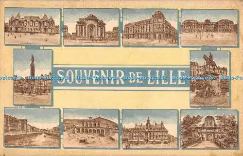 R369736 Souvenir de Lille Edit Malot Rue Ferrer Thumesnil Multi View