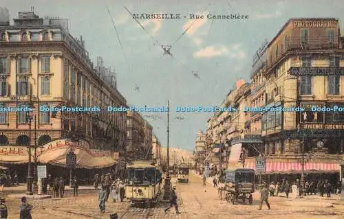 R369738 Marseille Rue Cannebiere T Olive