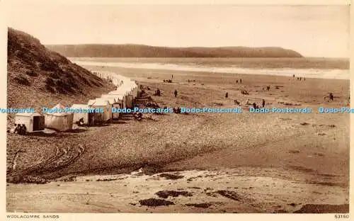 R368165 Woolacombe Sands The Photochrom Postcard