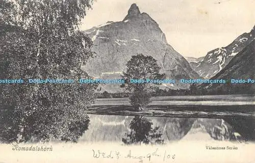 R368182 Romsdalshorn Valentine Serie Postkarte