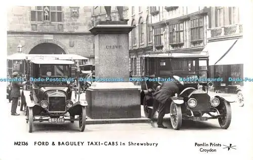 R371501 Ford und Baguley Taxis in Shrewsbury Pamlin Prints