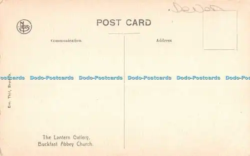 R371503 Buckfast Abbey Church The Lantern Gallery Nels Ern Thill