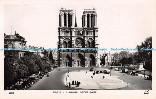 R369771 635 Paris LEglise Notre Dame A Noyer