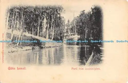 R368195 Gota Kanal Parti Fran Landshojden Thure Backstroms Fotografiatelier