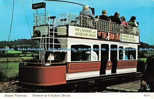 R371519 Seaton Tramway Tramcar at Colyford Devon Harvey Barton