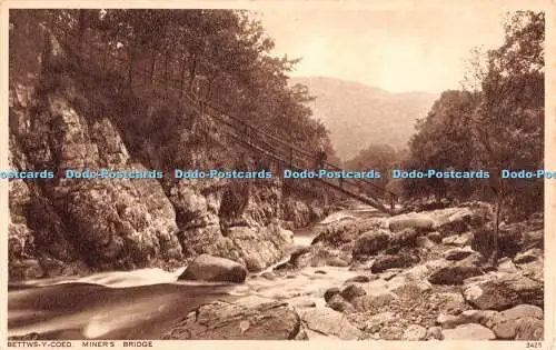 R371526 Bettys y Coed Miner Bridge Photochrom