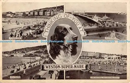 R371531 Thinking of You at Weston Super Mare Marine Lake Grand Pier Multi View 1