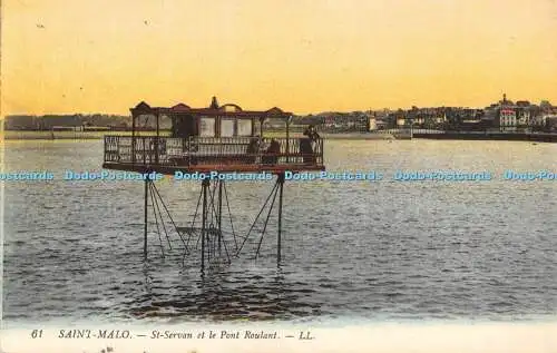 R369799 61 Saint Malo St Servan et le Pont Roulant LL 1913