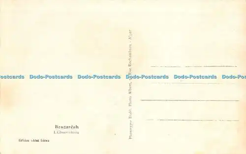 R369841 Bouzareah LO Servatoire Chiat freres Phototypie Etabl Photo Albert