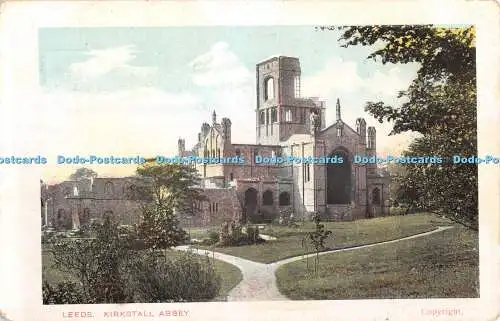 R371599 Leeds Kirkstall Abbey G D und D Postkarte