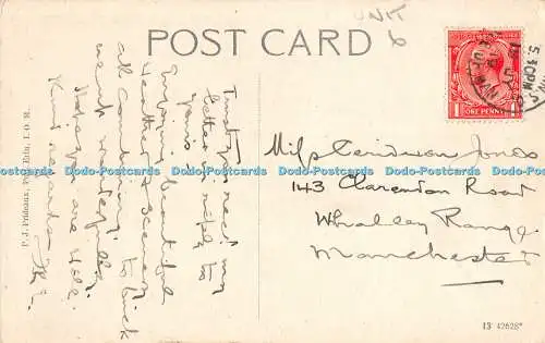 R369868 Bradda Head and Breakwater Pont Erin I O M P J Prideaux 1919