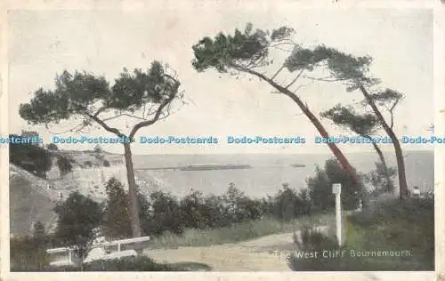 R369879 The West Cliff Bournemouth D and W Bournemouth 1932