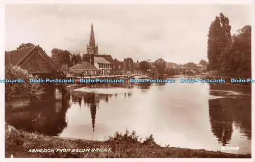 R369881 Abingdon from Below Bridge 214148 Valentines RP