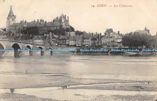 R369903 14 Gien Le Chateau 1910