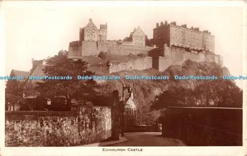 R371675 Edinburgh Castle Herald Serie Holmes Echtfoto Serie RP