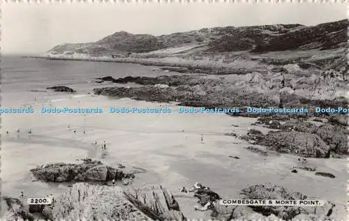 R371685 Combesgate and Morte Point Dearden and Wade Sunny South Echtfoto 1950