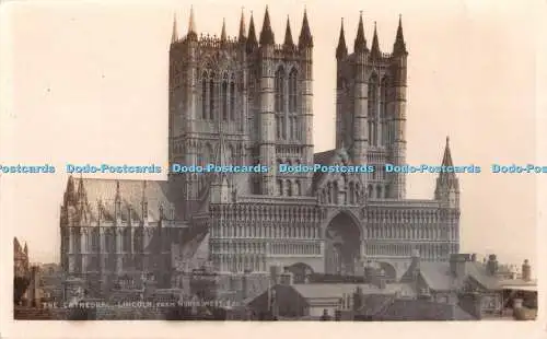 R371698 The Cathedral Lincoln aus North West W H S Kingsway Echtfotoserie