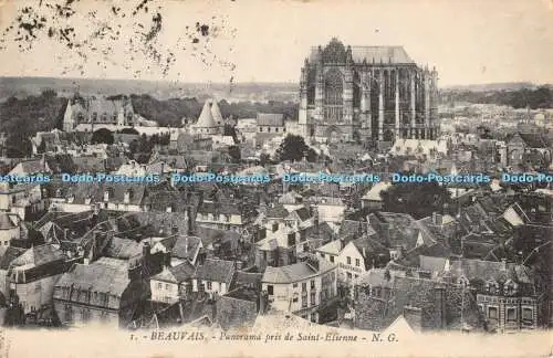 R370001 1 Beauvais Panorama pris de Saint Etienne N G