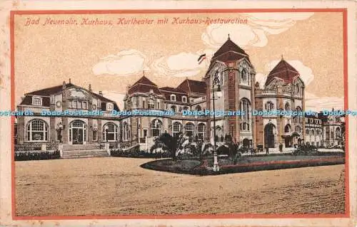 R371740 Bad Neuenahr Kurhaus Kurtheater mit Kurhaus Restauration Kosmos Nr 8526