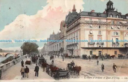 R370005 698 Paris La Gare dOrleans et Quai dOrsay LL 1915