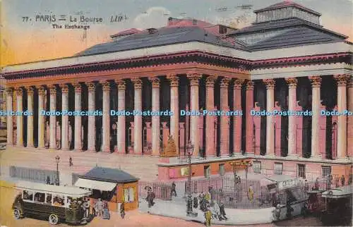 R370031 77 Paris La Bourse The Exchange J Cormault 1925