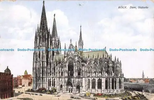 R371794 Köln Dom Südseite Karl Rud Bremer und Co 1931