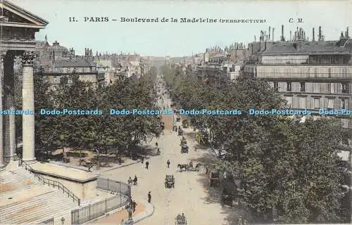 R370087 11 Paris Boulevard de la Madeleine Perspektive C M