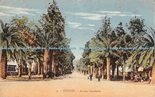 R370096 2 Hyeres Avenue Gambetta Photochrome Cello Serie dArt