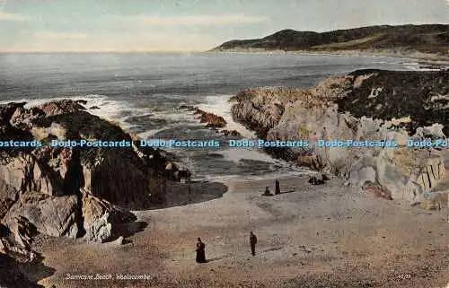 R371857 Woolacombe Barricane Beach The British Mirror Series