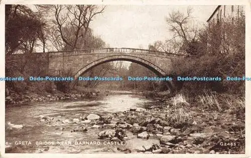 R370125 Greta Bridge near Barnard Castle G 2485 Photo Brown Valentines