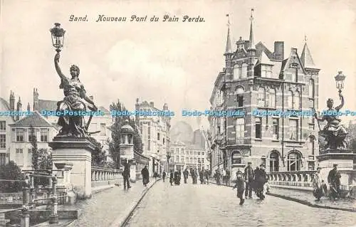 R371871 Gand Nouveau Pont du Pain Perdu Postkarte