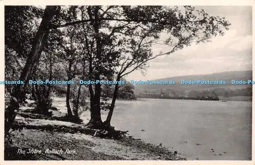 R371881 Balloch Park The Shore Postkarte 1944