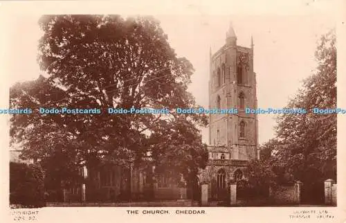 R371886 Cheddar Die Kirche Lilywhite Postkarte