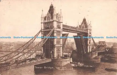 R371887 London Tower Bridge M und L National Series 1925