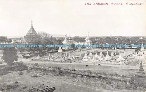 R371897 Mandalay Die arrakische Pagode Postkarte