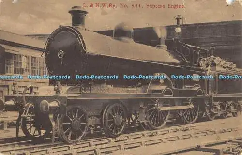 R370155 L und N W Ry No 811 Express Engine The Locomotive Publishing Cot Limited