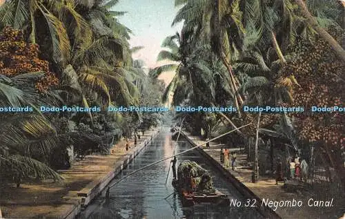 R370158 No 32 Negombo Canal The Colombo Apothecaries Co No 32 Ceylon