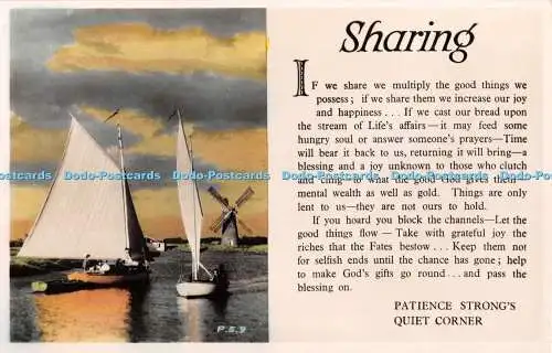 R371912 Sharing Patience Strong Quiet Corner Valentine RP