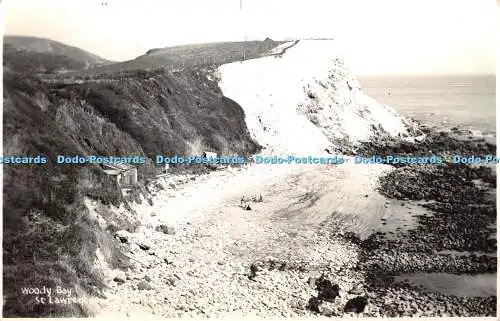 R371915 Woody Bay St Lawrence RP Postkarte 1958