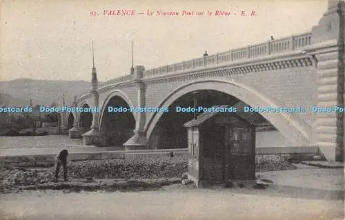 R370178 93 Valence La Nouveau Pont sur le Rhone E R Guionie Toulouse