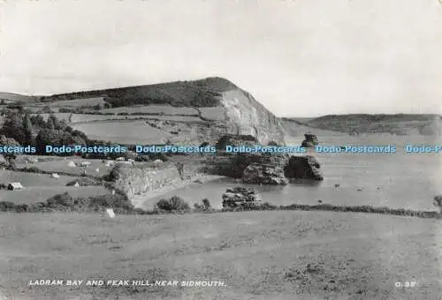 D100171 Ladram Bay und Peak Hill bei Sidmouth. G. 35