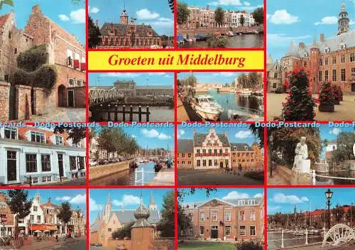 D096859 Groeten uit Middelburg. Van Der Meulen Sneek b.v