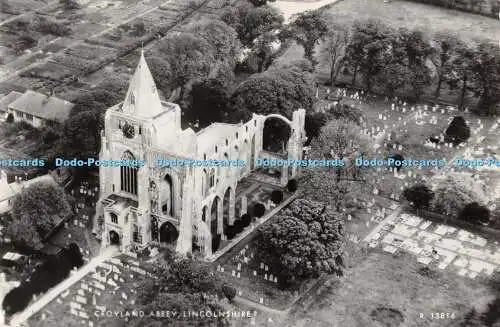 D098808 Lincolnshire. Croyland Abbey. Aerofilme und Aero Pictorial. Luftfotografie