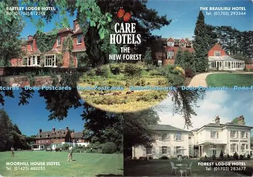 D096873 Pflegehotels. The New Forest. The Beaulieu Hotel. Multi View. 1998