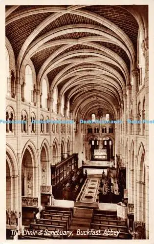 R366631 Buckfast Abbey The Choir and Sanctuary Photo Precision RP