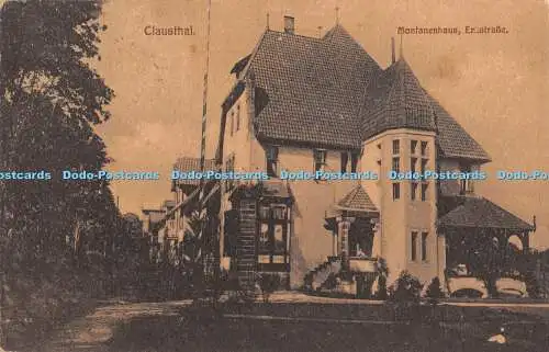 R372006 Clausthal Montanenhaus Erzstraße H Uppenhorn 1920