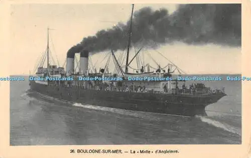 R372011 Boulogne sur Mer La Malle d Angleterre Compagnie Alsacienne des Arts Pho