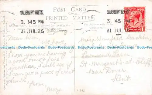 R372211 Salisbury St Ann Gate J Salmon A R Quinton 1926