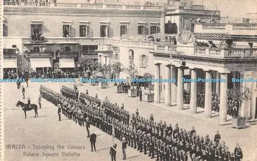 R372340 Malta Trooping the Colours Palace Square Valletta
